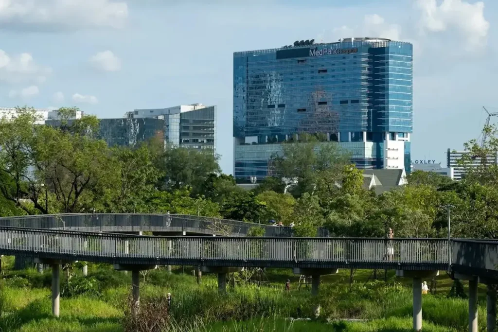 Medpark Hospital Building View
