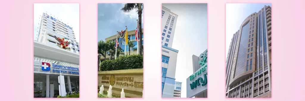 Orthopedic Hospitals in Thailand: Comparison Table 3 Orthopedic Hospital Comparison Table