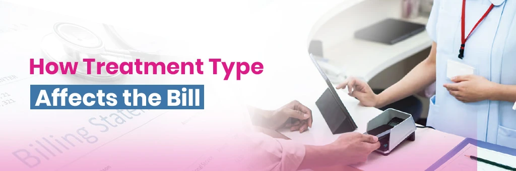 How Treatment Type Affects the Bill