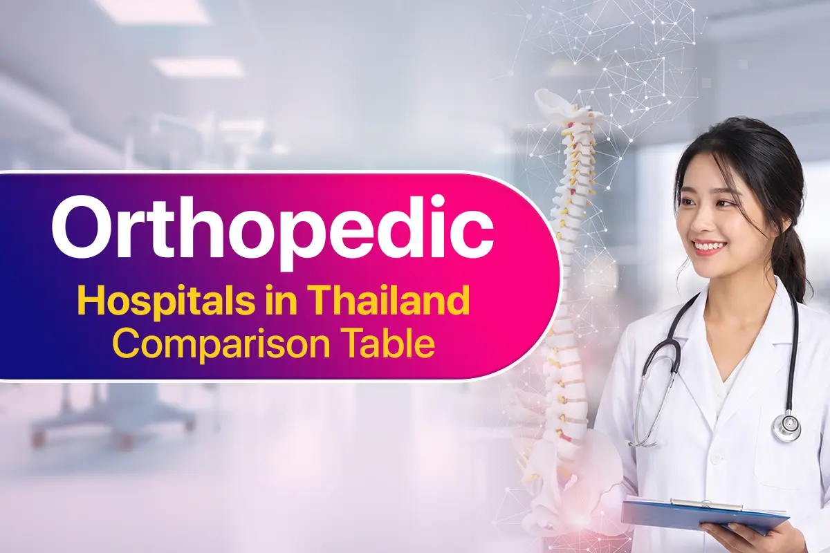Orthopedic Hospitals in Thailand: Comparison Table